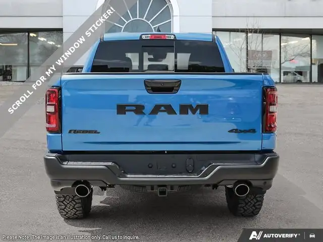 2026 Ram 1500 Rebel | HEATED FRONT SEATS | HEATED STEERING WHEEL - Photo 6