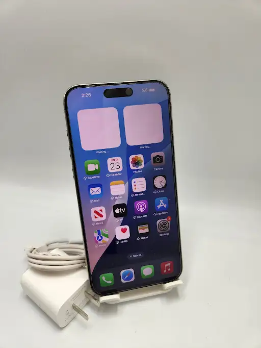 iPhone 15ProMax 87%Bh Black 3 Months Warranty W/Charger - Photo 2