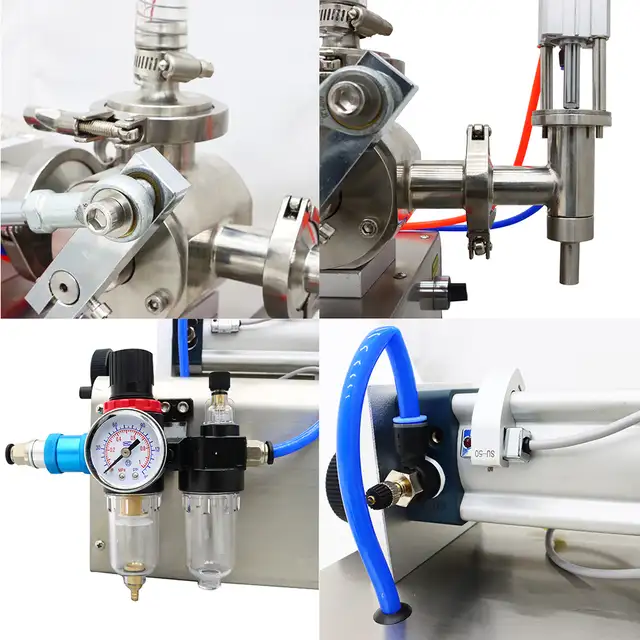 Promotion 10-300ml Pneumatic Paste Liquid Filling Machine 160410 - Photo 10
