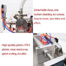 5-100ml Pneumatic Dual-Use Paste Liquid Filling Machine160418 - Photo 7