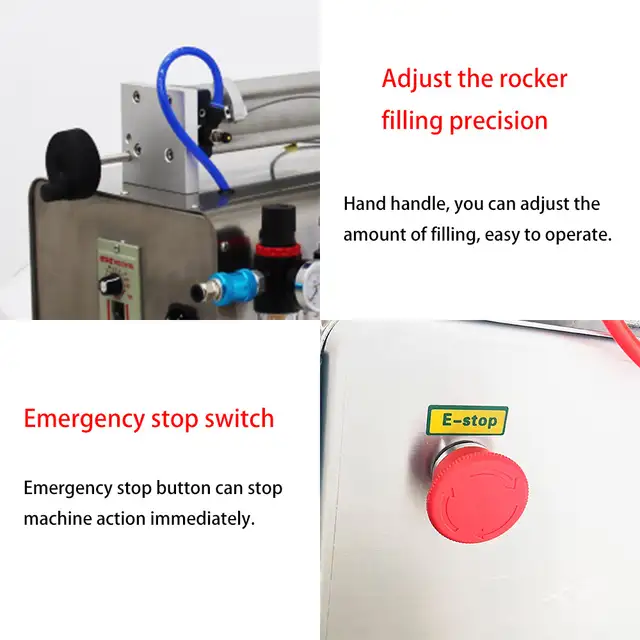 100-1000ml Paste Mixing Filling Machine w/Big Hopper 160420 - Photo 8