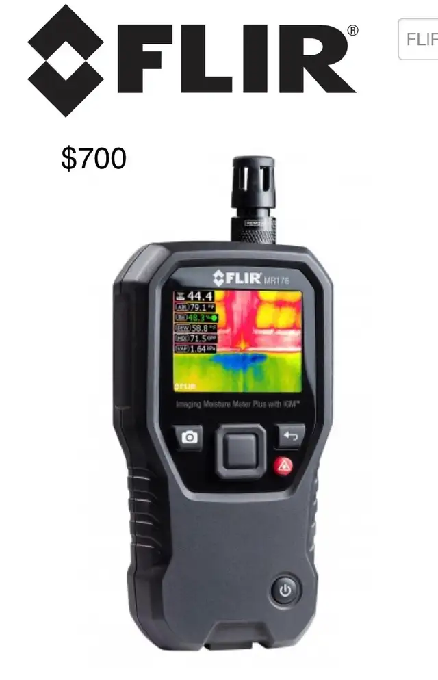 FLIR MR176 Thermal Imaging Moisture Meter Plus with IGM.