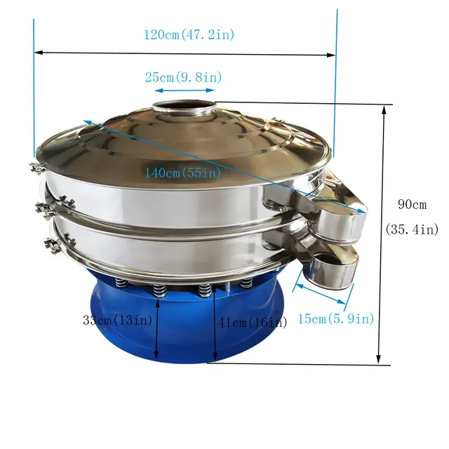 47.2 'Electric Vibrating Sieve Screen Shaker Sifter 220V 230018 - Photo 6