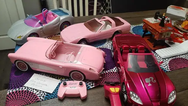 BARBIE CORVETTE EXTRAVAGANZA! LOOK!