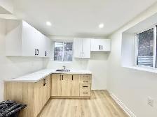 BRAND NEW 2-BEDROOM BASEMENT APARTMENT WITH MODERN UPGRADES