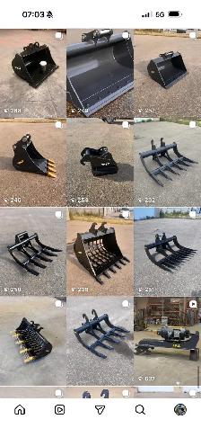 excavator attachments