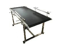 Promotion Packaging Machine 59'x24'Black PVC Belt Conveyor230048