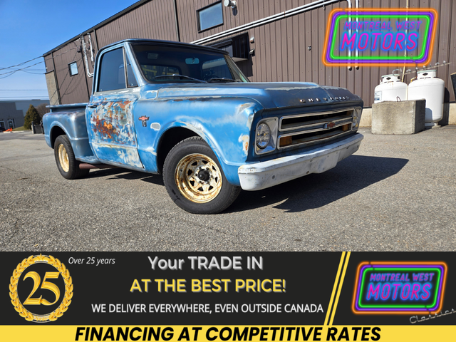 1967 Chevrolet C10 5.3L LS SWAP ENGINE / BLUE PATINA ! Street Ro