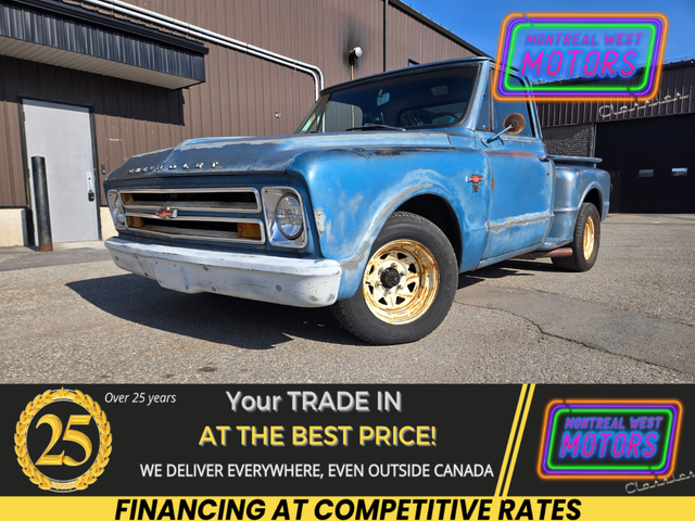 1967 Chevrolet C10 5.3L LS SWAP ENGINE / BLUE PATINA ! Street Ro - Photo 6