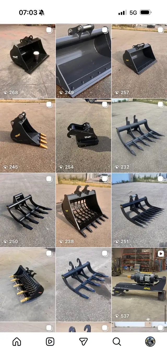 excavator attachments