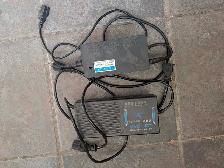 2 BROKEN 72V 20AH SLA Chargers