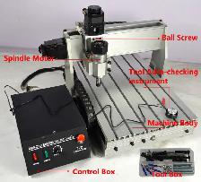 110V CNC Engraver 4 axis 4030 Milling Machine 3D Artwork 017207 - Photo 2