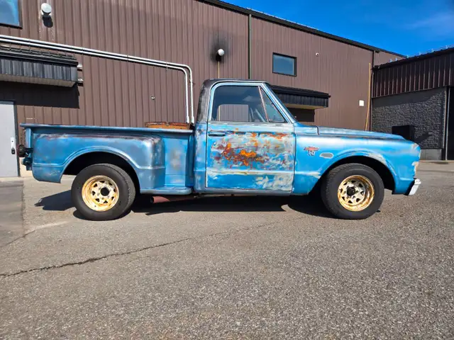 1967 Chevrolet C10 5.3L LS SWAP ENGINE / BLUE PATINA ! Street Ro - Photo 12