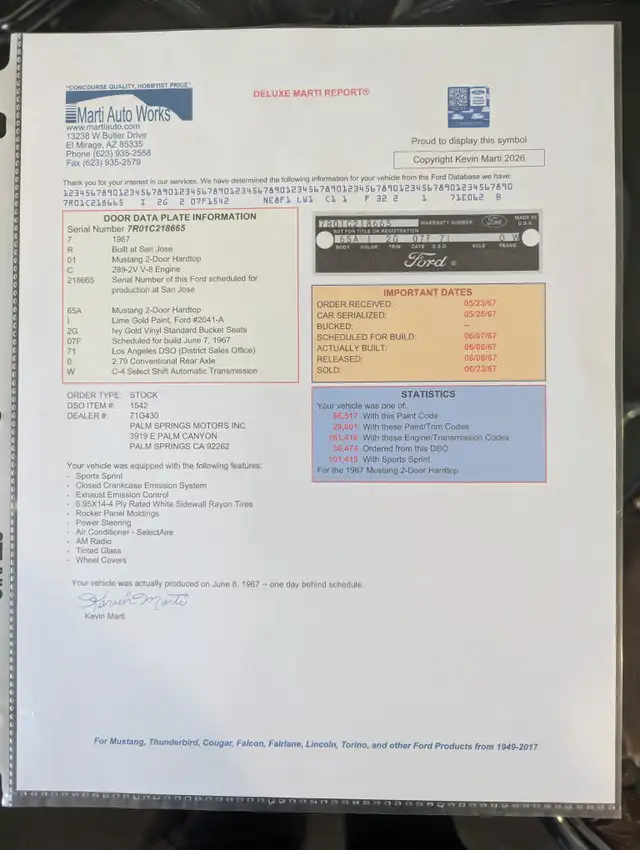 1967 Ford Mustang - Restored Southern Car! A/C! - Photo 28