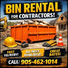 BIN RENTAL MISSISSAUGA | DUMPSTER RENTAL | JUNK REMOVAL