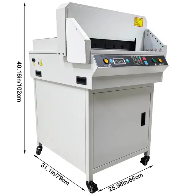 17.7''/45cm Electric Heavy Paper Cutter LCD display 122133 - Photo 9