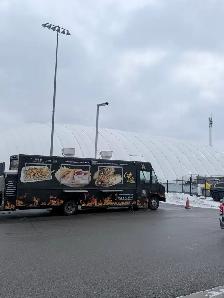 kitchen helper on food truck
