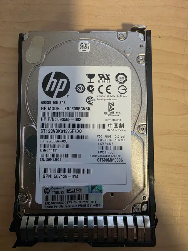 Enterprise Server Hard Drives – SAS & SATA – Matched Sets – Bulk - Photo 5