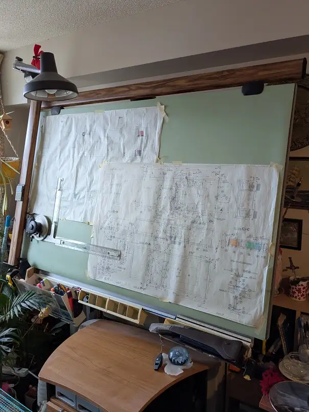 VEMCO Mark XII V-Track Drafting Table