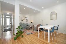 Grand RDC 3 chambres avec Jardin - Métro Beaubien