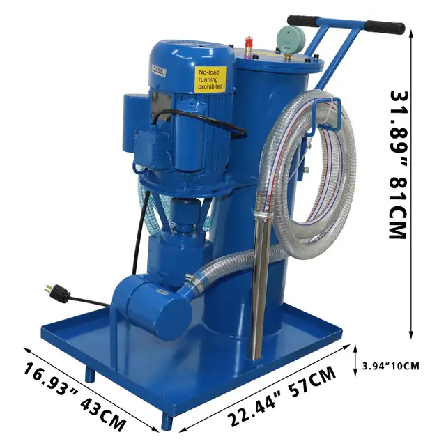 Oil Filter Machine Hydraulic Cart 220V 1500W 134098 - Photo 2