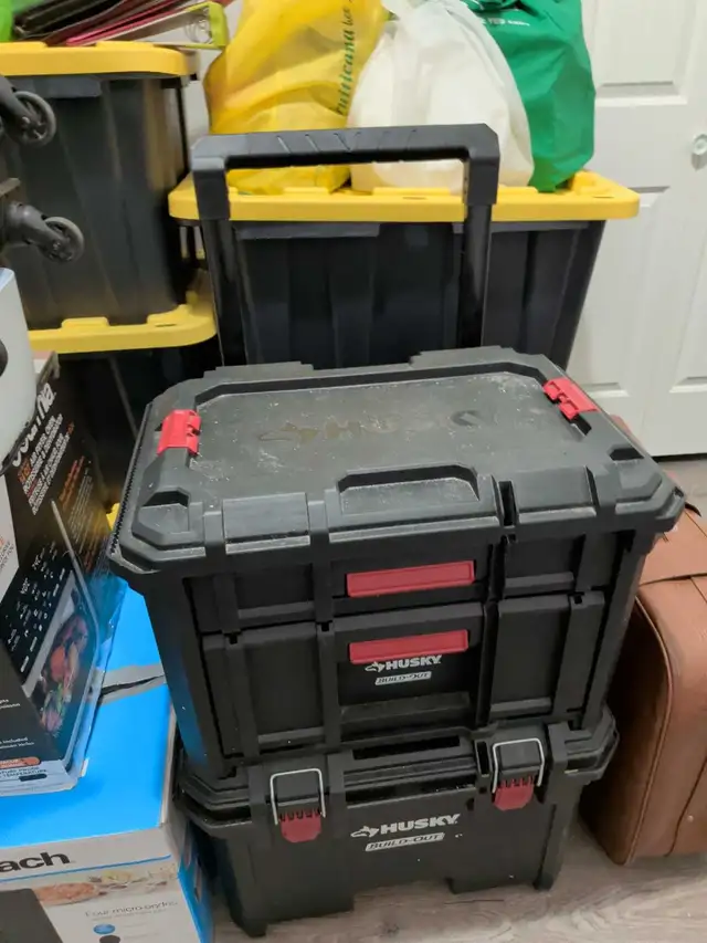 HUSKY-BUILDOUT 2 LEVEL WHEELED EXTENDALE TOOLBOX