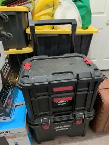 HUSKY-BUILDOUT 2 LEVEL WHEELED EXTENDALE TOOLBOX