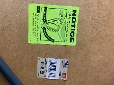 Padded card table and chairs $60