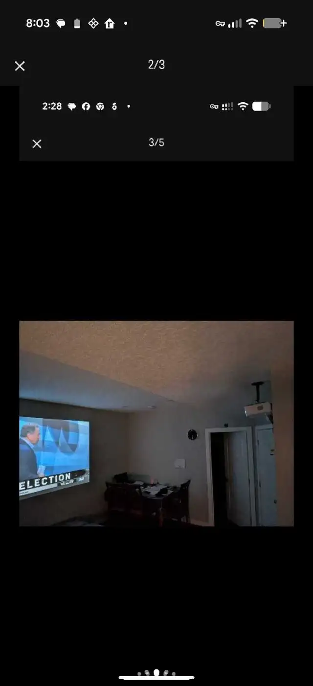 4K QLED projector EQUIVALENT 120 INCH - Photo 2