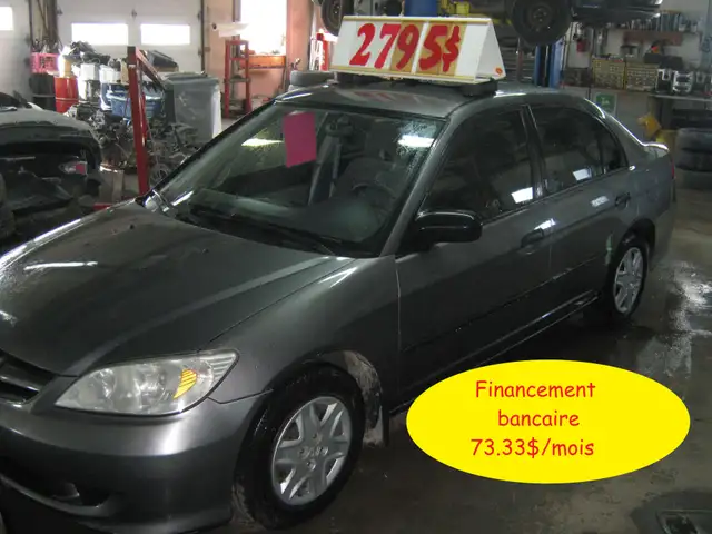 2005 Honda Civic Sdn SE PETIT BUDGET !!