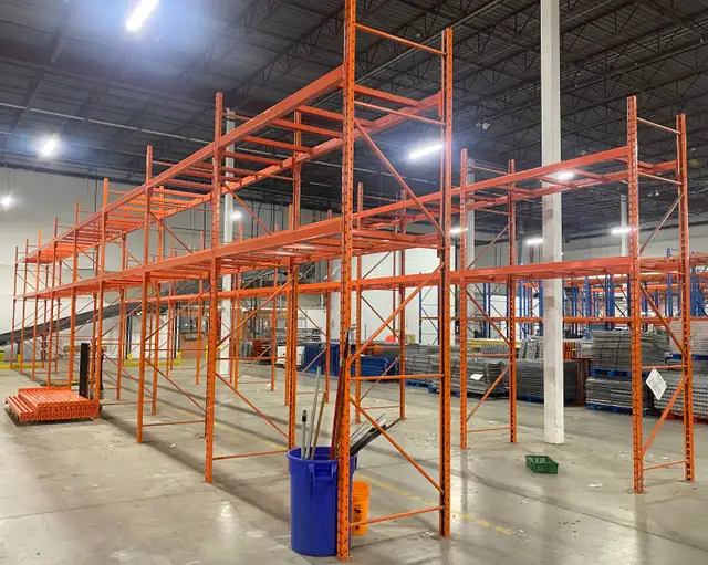 HUGE SELECTION OF PALLET RACKING AND SHELVING