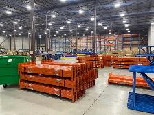 new and used redirack beams for pallet racking in stock