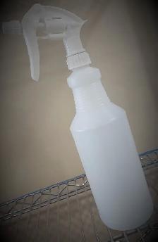 Plastic Bottle with Trigger Spray