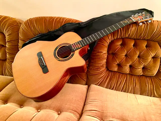 Merida Extreme Autumn Guitar with Case, Excellent!!