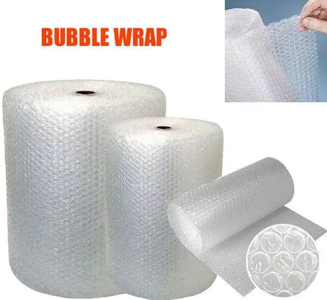 3/16 small bubble wrap 750ft roll 12' inch width perforated