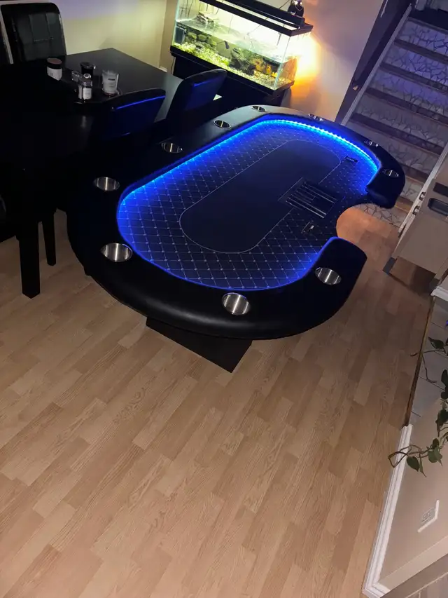 Custom poker tables