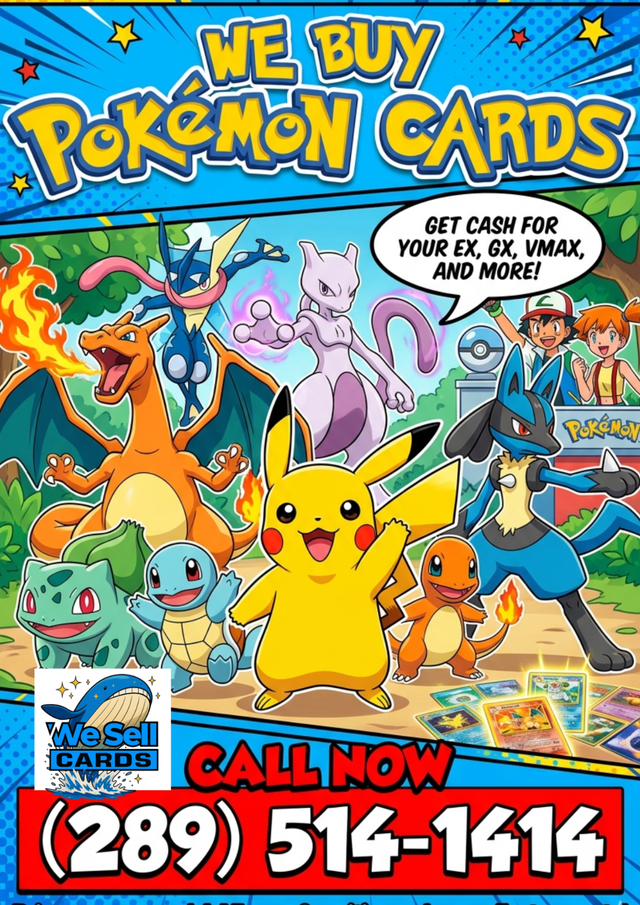 POKEMON COLLECTIONS WANTED - SEALED/SLABS/RAW - SAME DAY CASH