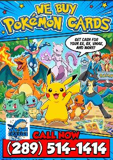 POKEMON COLLECTIONS WANTED - SEALED/SLABS/RAW - SAME DAY CASH