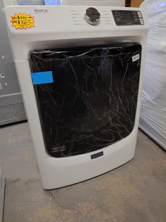 Maytag '27' White Front Load Electric Dryer on Sale‼️ - Photo 3