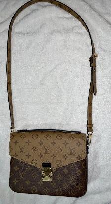 NEW LOUIS VUITTON POCHETTE MÉTIS MONOGRAM REVERSE - Photo 3