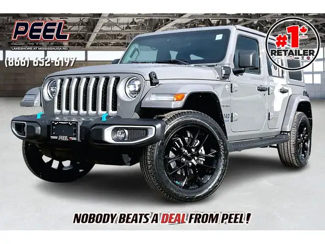 2023 Jeep Wrangler 4xe Sahara PHEV | Leather | NAV | Alpine | LE
