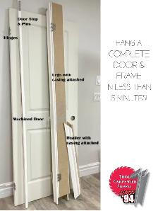 Hang a Complete Door & Frame in less than 15 minutes