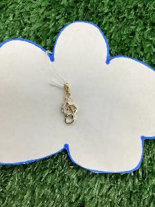 breloque en or clé de sol