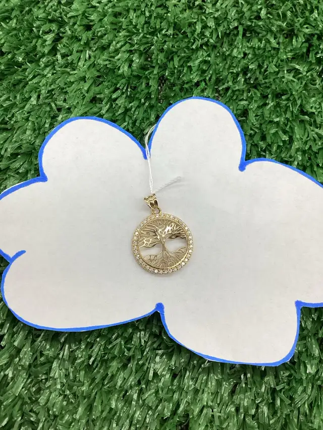 breloque arbre de vie en or