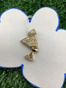 breloque en or Nefertiti