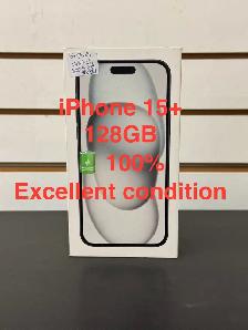 iPhone 15 Plus Black 128GB 87% Battery Health