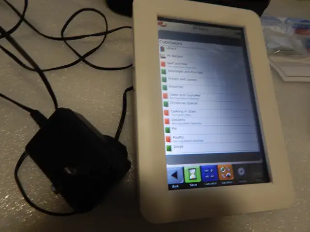 DEMY, Touch Screen Electronic Recipe Holder