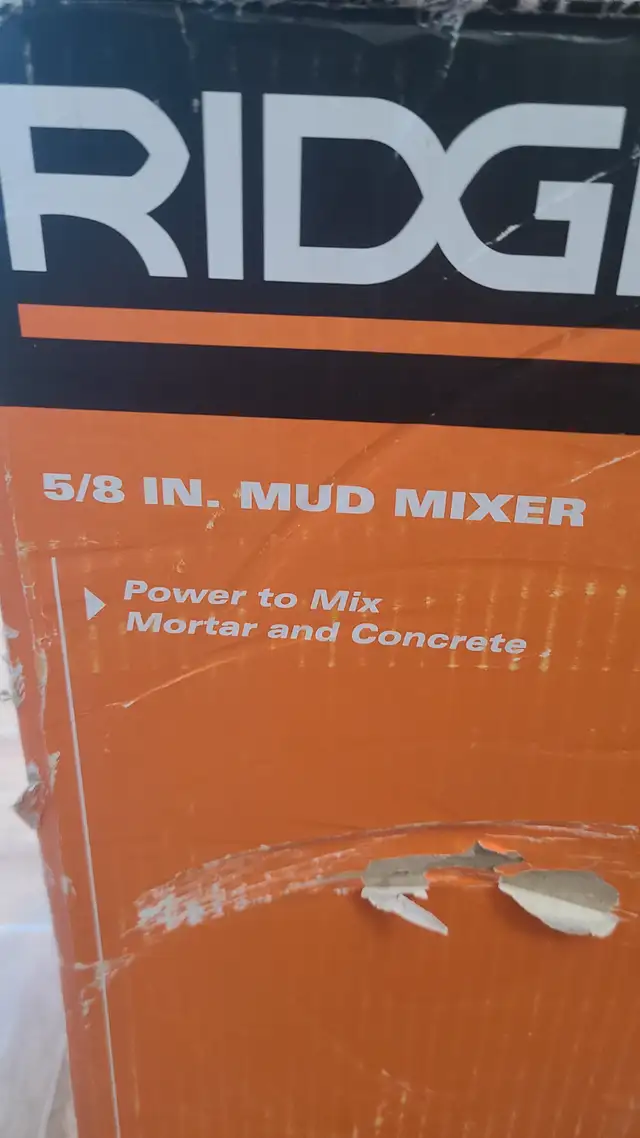 NEW Concrete Mixer RIDGID R7135 5/8' Paddle Corded - Photo 5