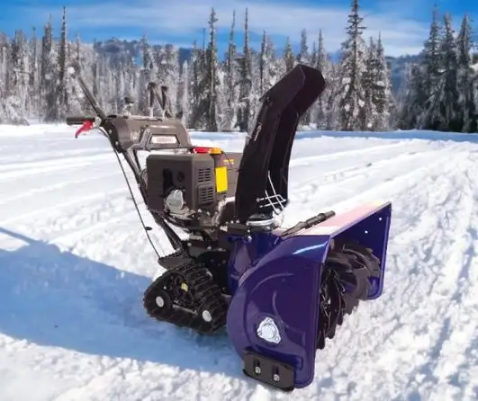 Gas-Powered Snow Thrower 34" – Efficient & Easy to Use