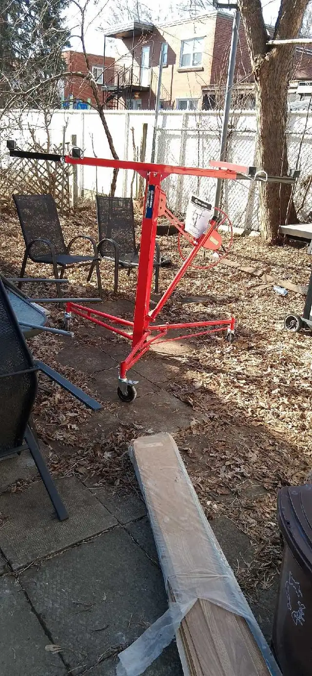 Appareil de levage panneaux de gypse - Drywall and panel lif - Photo 2